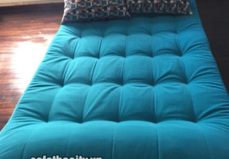 Mẫu sofa giường màu xanh "hot" nhất
