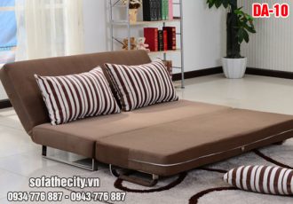 Sofa Giường Màu Nâu Sang Trọng