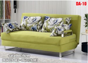 Sofa Giường Đẹp Màu Xanh Cốm Nổi Bật
