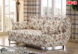 Mẫu Sofa Giường Họa Tiết Cực Đẹp