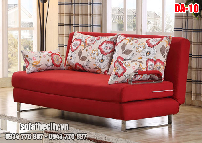 Mẫu Sofa Giường Màu Đỏ Sang Chảnh