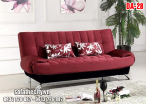Sofa Giường Đa Năng Mẫu Đẹp Màu Đỏ Đô
