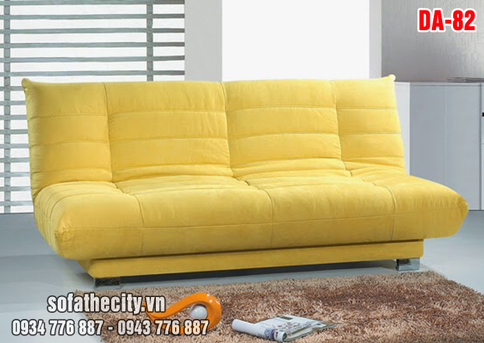 Sofa Giường Cao Cấp Màu Vàng Cực Đẹp