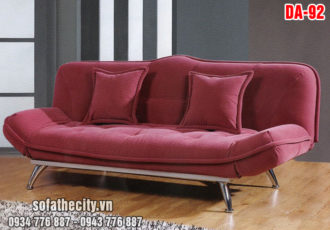 Sofa Bed Màu Đỏ Mận