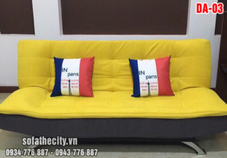 Sofa giường màu vàng đẹp