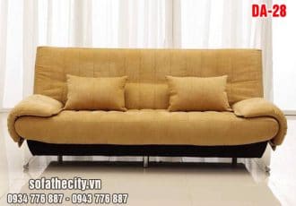 Sofa Giường Vải Bố Màu Mới