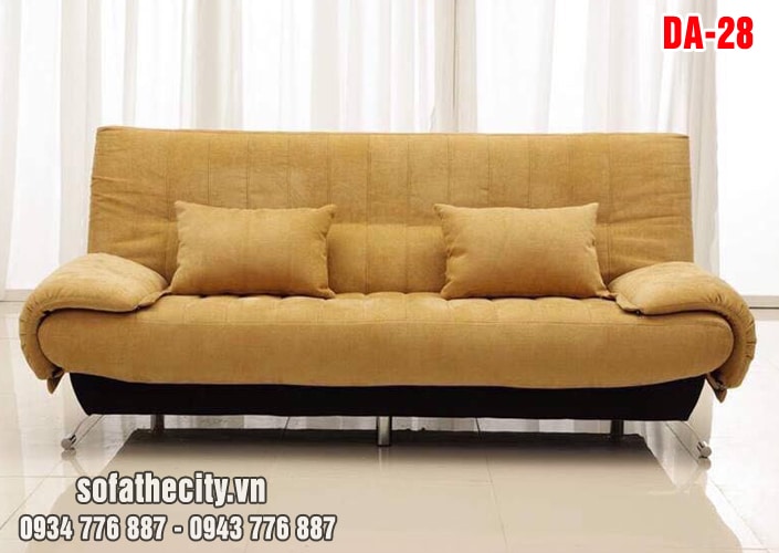 Sofa Giường Vải Bố Màu Mới